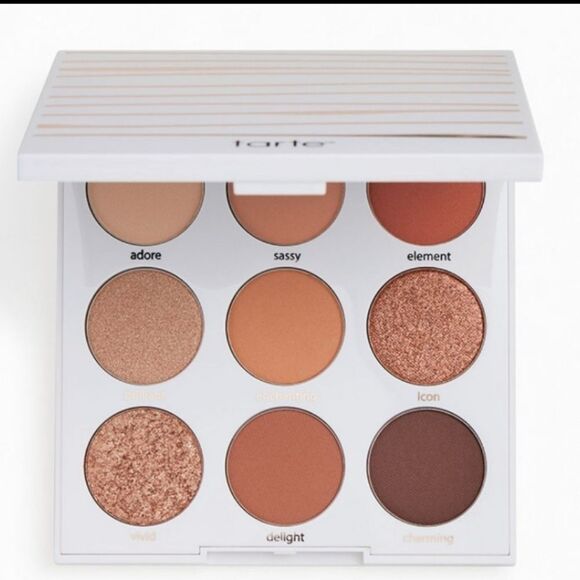 TARTE Amazonian Clay Sunrise Warm Eyeshadow 9 Shades Palette Discontinued - Picture 1 of 6